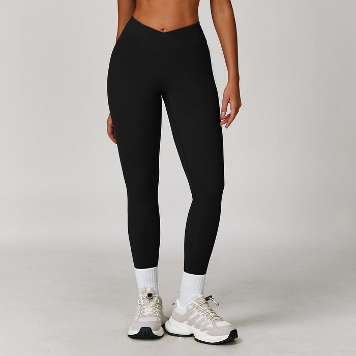 Glow Cross Waist Leggings