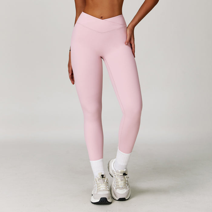 Glow Cross Waist Leggings